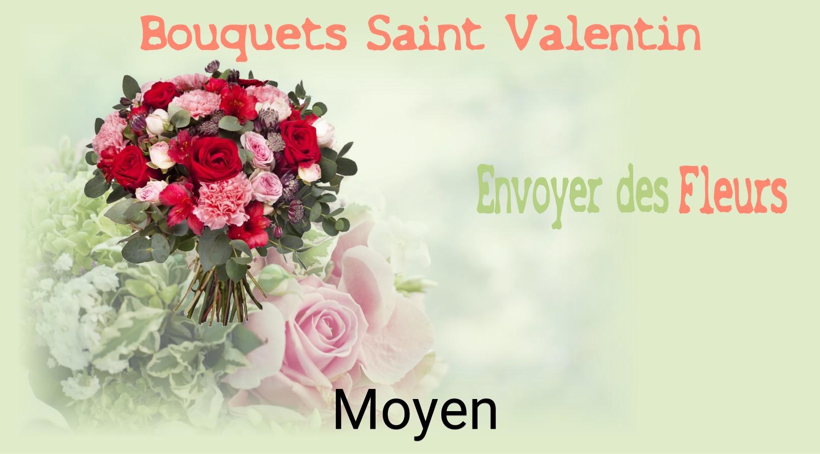 Roses de Saint-Valentin livrées à Moyen